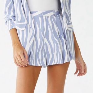 Forever 21 Zebra Print Shorts